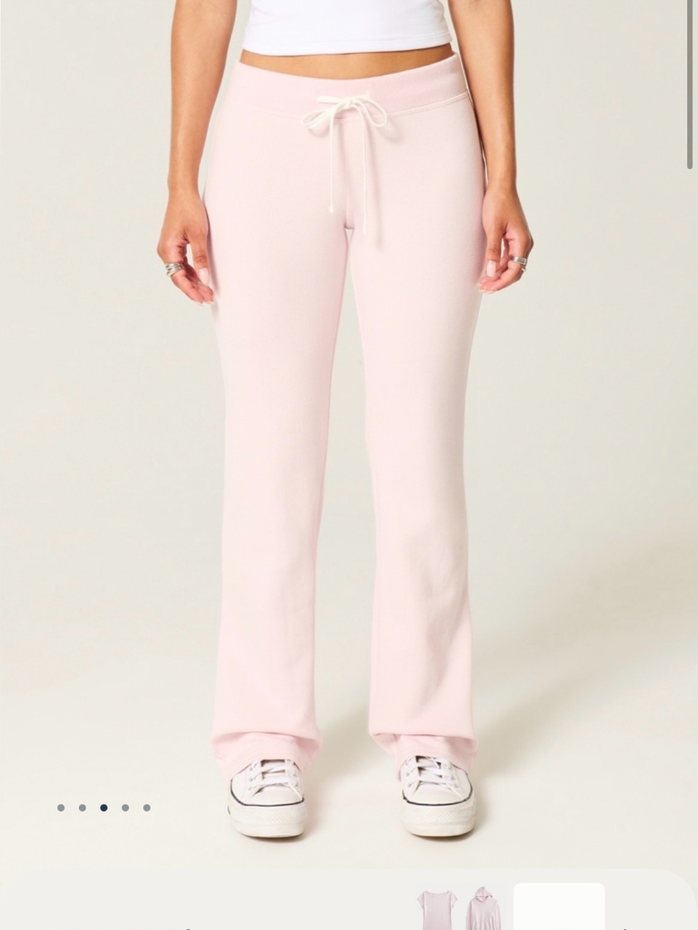 hollister sweatpants bellbottoms